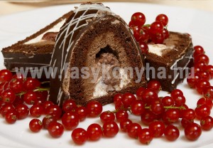 desszert Zsindelyes meggyes alagút 